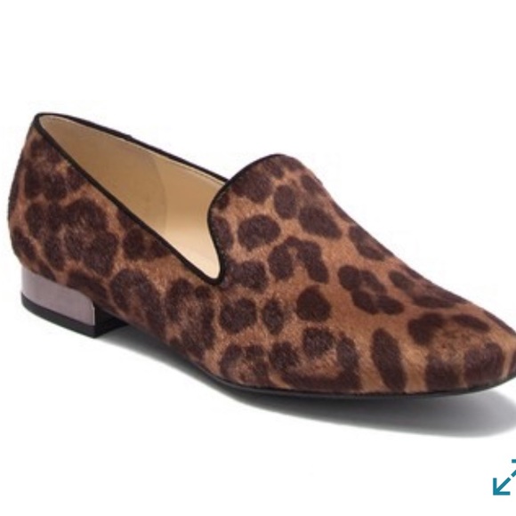 Nine West Shoes - NINE WEST Lisette Leopard Print Loafers 7